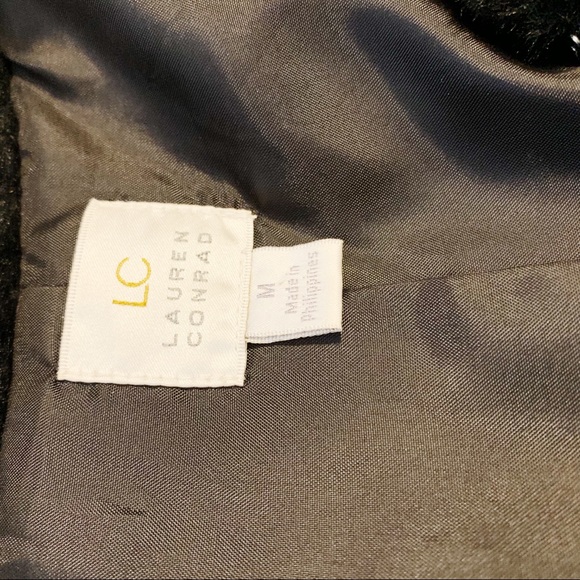 HOLIDAY PARTY 🎄 Lauren Conrad Faux Fur Jacket - Picture 5 of 5